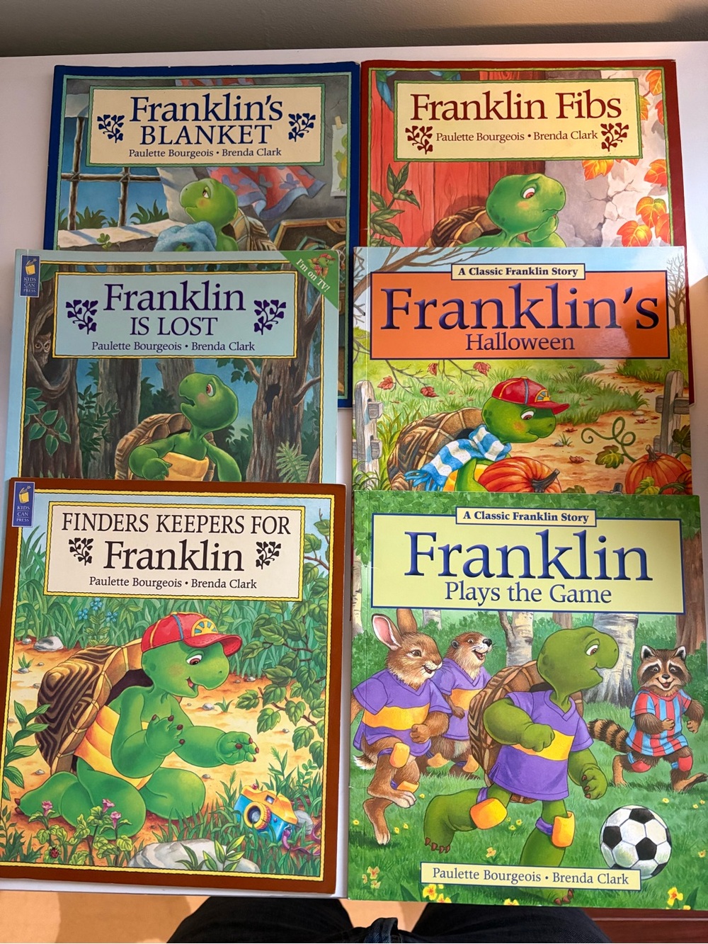 Franklin Children's Book Collection - 6 books - custom bundle for Marniesnoek